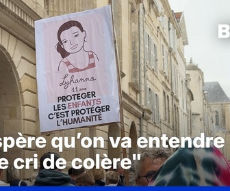 Replay ROBIN DE BFM - Des centaines de personnes rendent hommage à Lyhanna dans les rues de La Rochelle