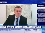 Replay BFM Bourse - USA Today : Amazon investira 27 mds $ en Grande-Bretagne d'ici 2027, par Eric Lafrenière - 24/06