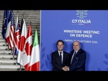 Replay Les ministres de la Défense du G7 réaffirment leur unité dans un contexte de grande in…