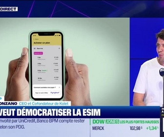 Replay Tech & Co, la quotidienne - Eduardo Ronzano (Kolet) : Kolet veut démocratiser la eSIM - 27/11