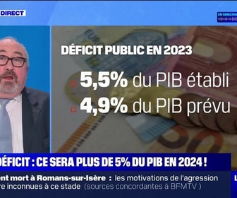 Replay Le Dej' Info - Déficit : ce sera plus de 5% du PIB en 2024 ! - 10/04