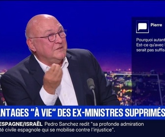Replay BFM Grand Soir - Anciens ministres : la fin des avantages à vie - 15/09