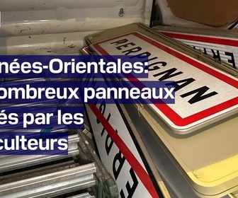 Replay Robin de BFM - On attend des mesures réelles et pas des annonces : de nombreux panneaux retirés par les agriculteurs dans les Pyrénées-Orientales