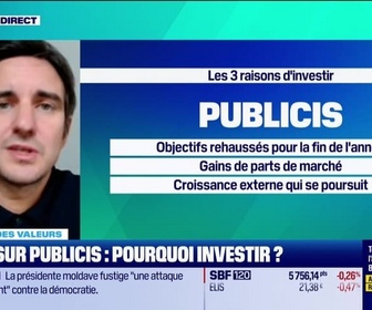 Replay Tout pour investir - Le match des valeurs : Zoom sur Publicis, pourquoi investir ? - 21/10