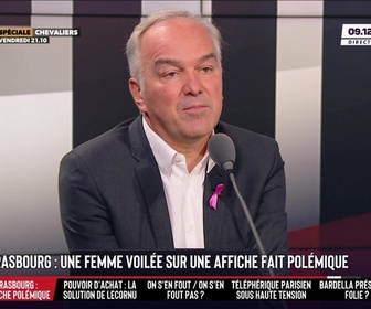 Replay Les Grandes Gueules - Une femme voilée sur une affiche de la ville de Strasbourg : ça vous gêne ?