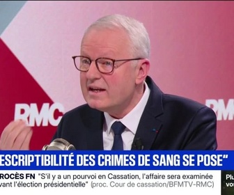 Replay Face à Face - La question de l'imprescriptibilité des crimes de sang se pose, estime Rémy Heitz, procureur général près la Cour de cassation