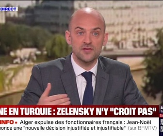 Replay Apolline de 9 à 10 - Guerre en Ukraine: S'il ne se présente pas à Istanbul, ça sera une nouvelle confirmation que Vladimir Poutine veut la guerre, déclare le ministre des Affaires étrangères Jean-Noël Barrot