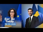 Replay Europe Today : la commissaire européenne Hadja Lahbib s'exprime sur la guerre au Moyen-Orient