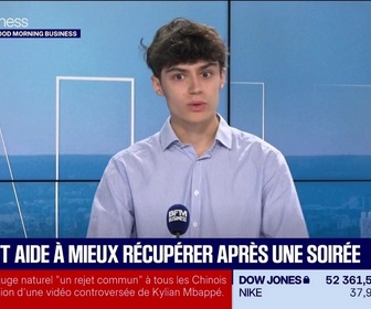 Replay Good Morning Business - Le Pitch : Boooost aide à mieux récupérer après une soirée arrosée - 27/10