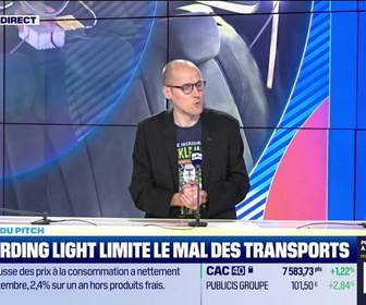 Replay Good Morning Business - La pépite d'Anthony : La Boarding Ligth limite le mal des transports, par Anthony Morel - 18/10