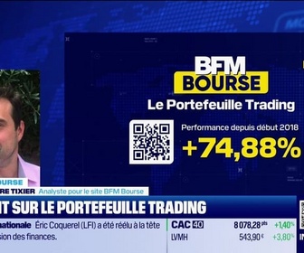 Replay BFM Bourse - Le Portefeuille trading : Le point sur le portefeuille trading - 02/10