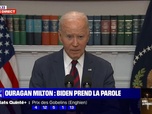 Replay Perrine jusqu'à minuit - Ouragan Milton : Joe Biden prend la parole - 09/10