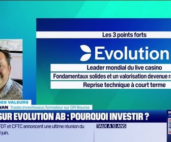 Replay Tout pour investir - Le match des valeurs : Walt Disney VS Evolution AB - 18/06