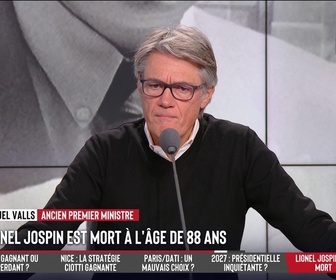 Replay Les Grandes Gueules - Lionel Jospin est mort à l'âge de 88 ans