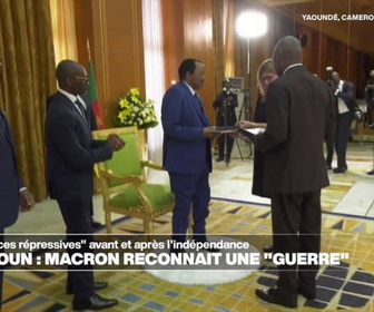 Replay Journal de l'Afrique - Cameroun : Emmanuel Macron reconnaît une guerre pendant la colonisation