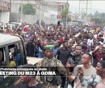 Replay Journal de l'Afrique - RD Congo : meeting du M23 à Goma, qui s'empare de la cité de Nyabibwe