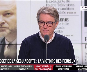 Replay Les Grandes Gueules - Budget de la Sécu voté à 13 voix près : la victoire des peureux ?