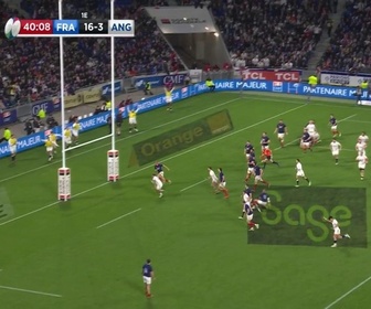 Replay Tournoi des Six Nations de Rugby - Journée 5 : Ollie Lawrence relance les Anglais avant la pause
