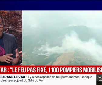 Replay Marschall Truchot : Var, le feu pas fixé, 1 100 pompiers mobilisés - 22/07