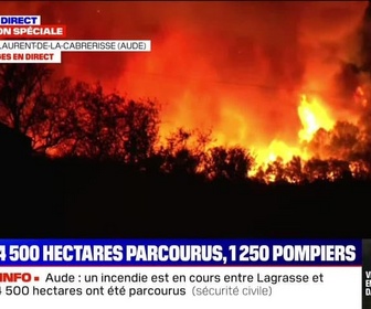 Replay Les émissions spéciales - Édition Spéciale - Aude : 10 000 hectares parcourus, 1 250 pompiers