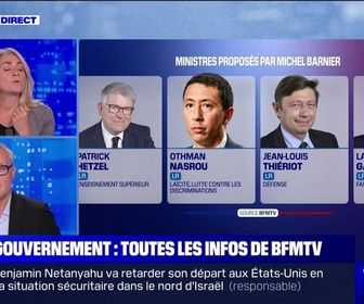 Replay Week-end direct - Gouvernement : toutes les infos de BFMTV - 20/09