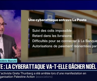 Replay 20H BFM - LE CHOIX DE FRÉDÉRIC BIANCHI - La Poste: la cyberattaque va-t-elle gâcher Noël ?