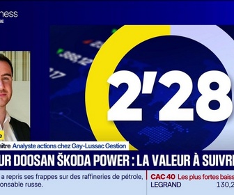 Replay BFM Bourse - Valeur ajoutée : Ils apprécient Doosan Škoda Power - 30/10