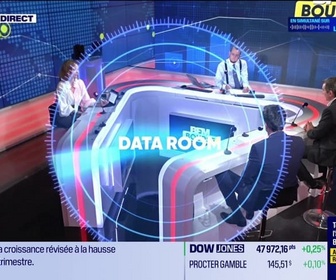 Replay BFM Bourse - La Data Room : 118% = performance du Nasdaq (dividendes réinvestis) depuis le lancement de ChatGpt le 30/11/2022 - 05/12