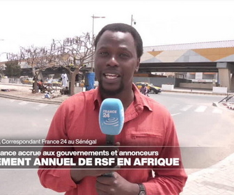 Replay Journal de l'Afrique - Reporter sans frontières regrette la dépendance accrue aux gouvernements et annonceurs en Afrique