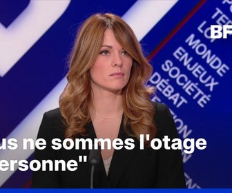 Replay BFM Politique - Budget, sécurité... L'interview de Maud Bergeon, porte-parole du gouvernement