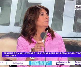 Replay Estelle Midi - Pénurie de main-d'œuvre : les jeunes ont-ils perdu le goût de l'effort ?