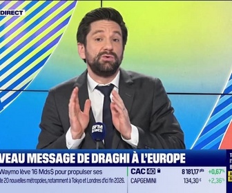 Replay Good Morning Business - L'Edito de Raphaël Legendre : Le nouveau message de Draghi à l'Europe - 03/02