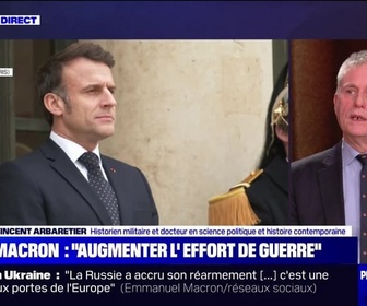 Replay Perrine jusqu'à minuit - Macron : Augmenter l'effort de guerre - 20/02