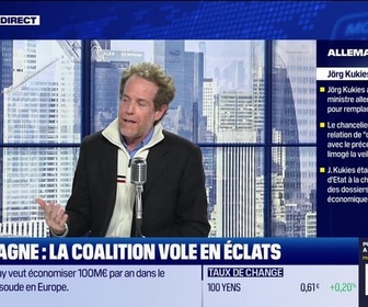 Replay BFM Bourse - Le Club : La coalition allemande implose, une première en 42 ans - 07/11