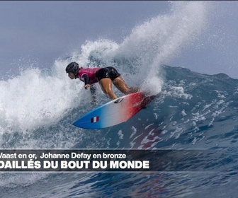 Replay Les Jeux De Paris - JO 2024 : les Français Kauli Vaast et Johanne Defay remportent deux médailles en surf