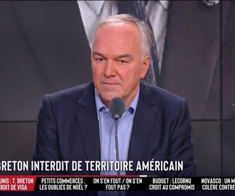 Replay Les Grandes Gueules - T. Breton interdit de territoire Américain