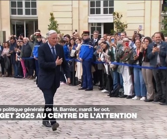 Replay Info éco - Michel Barnier attendu sur le budget 2025 et les probables hausses d'impôts