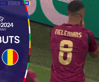 Replay UEFA Euro 2024 : Les résumés des matchs - Belgique - Roumanie : les buts