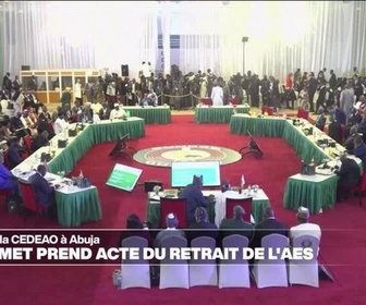 Replay Journal de l'Afrique - Sommet de la CEDEAO: les chefs d'états laissent 6 mois de réflexion aux états de l'AES