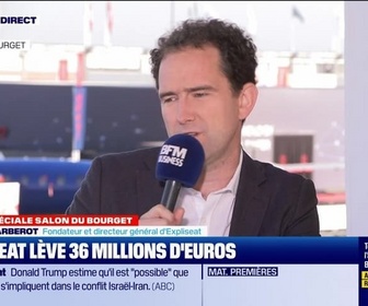 Replay Good Morning Business - Alexis Vidal (ATR) et Amaury Barberot (Expliseat) : Expliseat vend le siège d'avion plus léger - 16/06