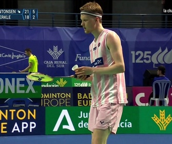 Replay la P1 des phases finales - Badminton - Championnat d'Europe