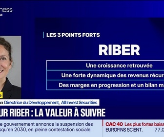 Replay BFM Bourse - Valeur ajoutée : Ils apprécient Riber - 29/09