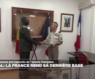 Replay Journal de l'Afrique - Sénégal : la France rend sa dernière base