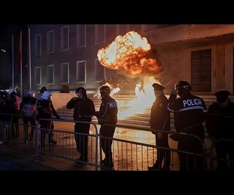 Replay Manifestation contre le gouvernement albanais, quatre personnes arrêtées