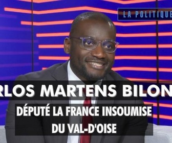 Replay La politique et moi - Carlos Martens Bilongo, député La France insoumise du Val-d'Oise