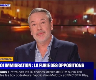 Replay Politique Première - ÉDITO - Qui sont les gagnants et les perdants de la loi immigration?