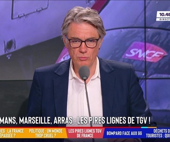Replay Les Grandes Gueules - SNCF : le classement noir des lignes TGV. Faites-vous encore confiance au train ?