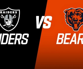 Replay Les résumés NFL - Week 7 : Las Vegas Raiders @ Chicago Bears