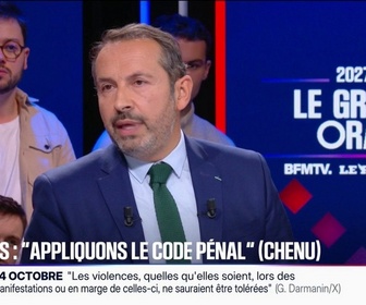Replay Le Grand Oral 2027 - On peut aussi traiter le phénomène de la délinquance en traitant la problématique de la jeunesse, détaille Sébastien Chenu, président du groupe RN à l'Assemblée nationale