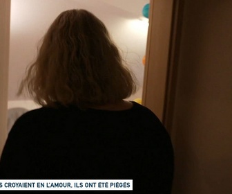 Replay Un jour, un doc - Ils croyaient en l'amour, ils ont été piégés
